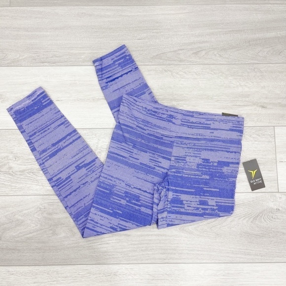 Old Navy Active Girls Fitted Legging Lavender XL - Picture 2 of 9